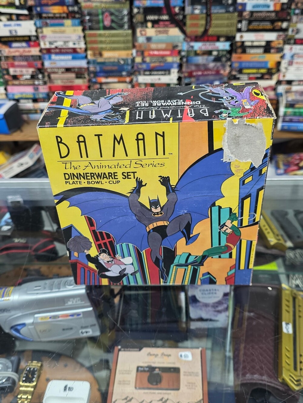 Vintage 1992 Batman: The Animated Series 3-Piece Dinnerware Set by Zak Designs